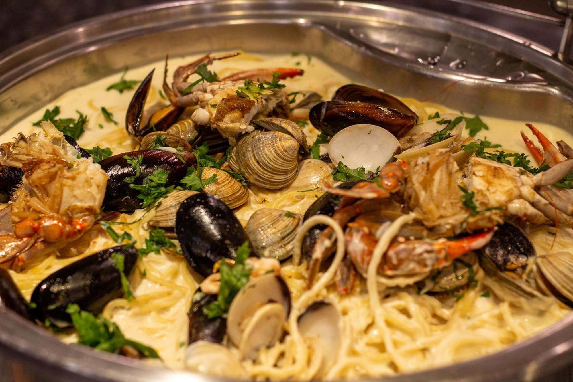 Camino Real Aeropuerto Hotel Mexico City Luaran gambar Spaghetti alla vongole